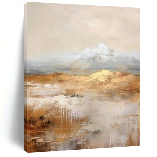 Super-Sized Hand-Painted Modern Abstract Wall Decor for Bedroom Reading Nooks