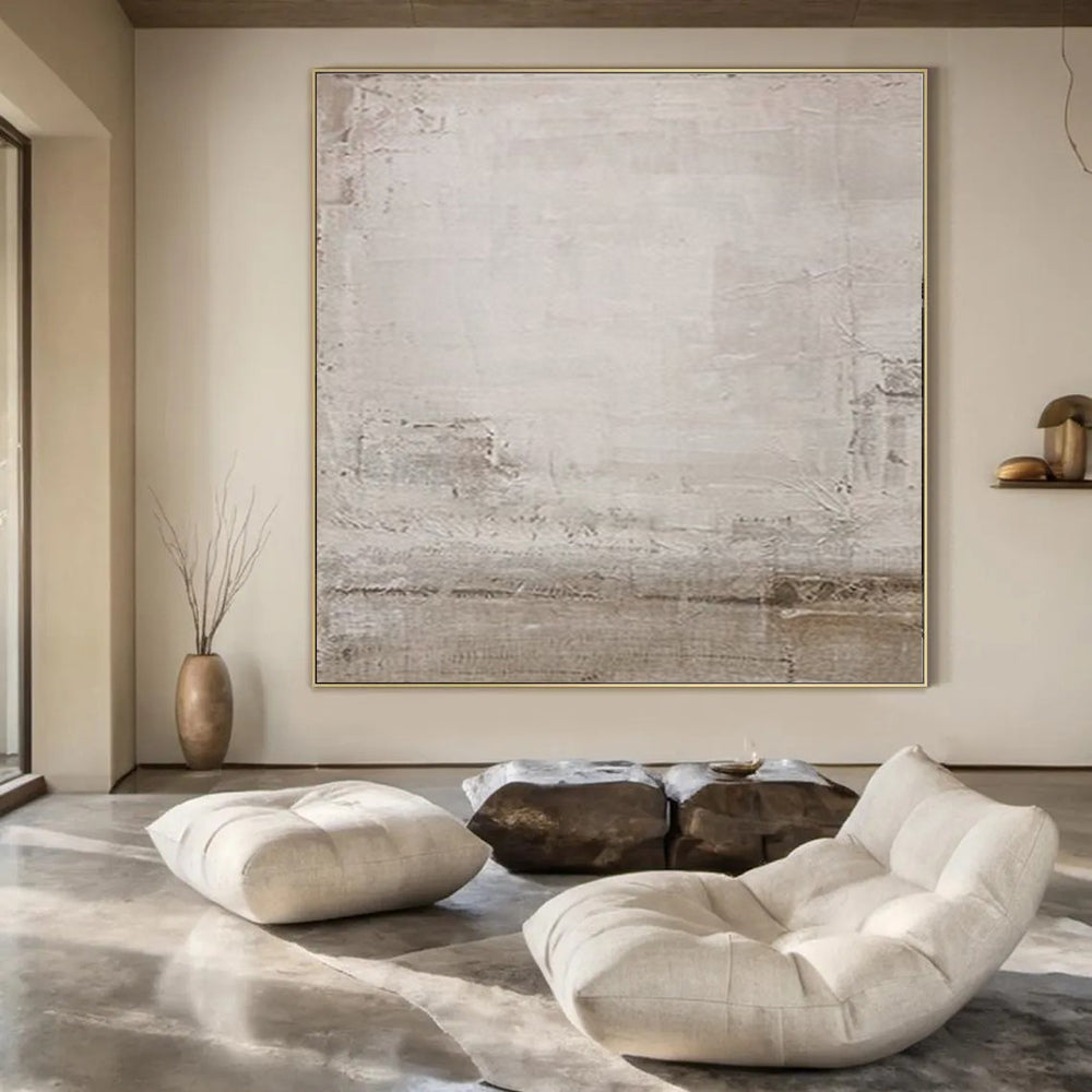 Extra-Huge Hand-Painted Modern Abstract Gallery Wall Art for Urban Street Art Festivals