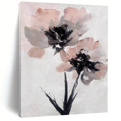 Oversized Custom Hand-Painted Abstract Art for Bedroom & Hotel Library