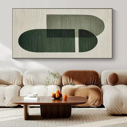 Giant Abstract Art for Pet Nook Spaces - Made to Order Acrylic on Canvas