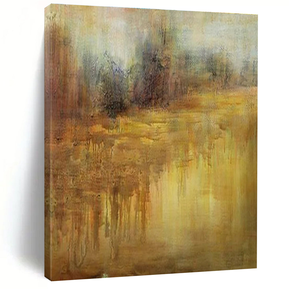 Extra-Large Contemporary Abstract Art for Botanical Garden Visitor Centers