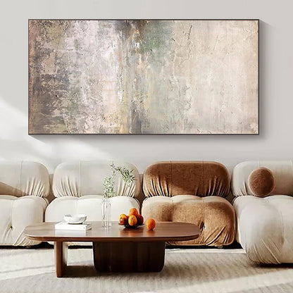 Oversized Handcrafted Abstract Canvas for Performing Arts Center Foyers