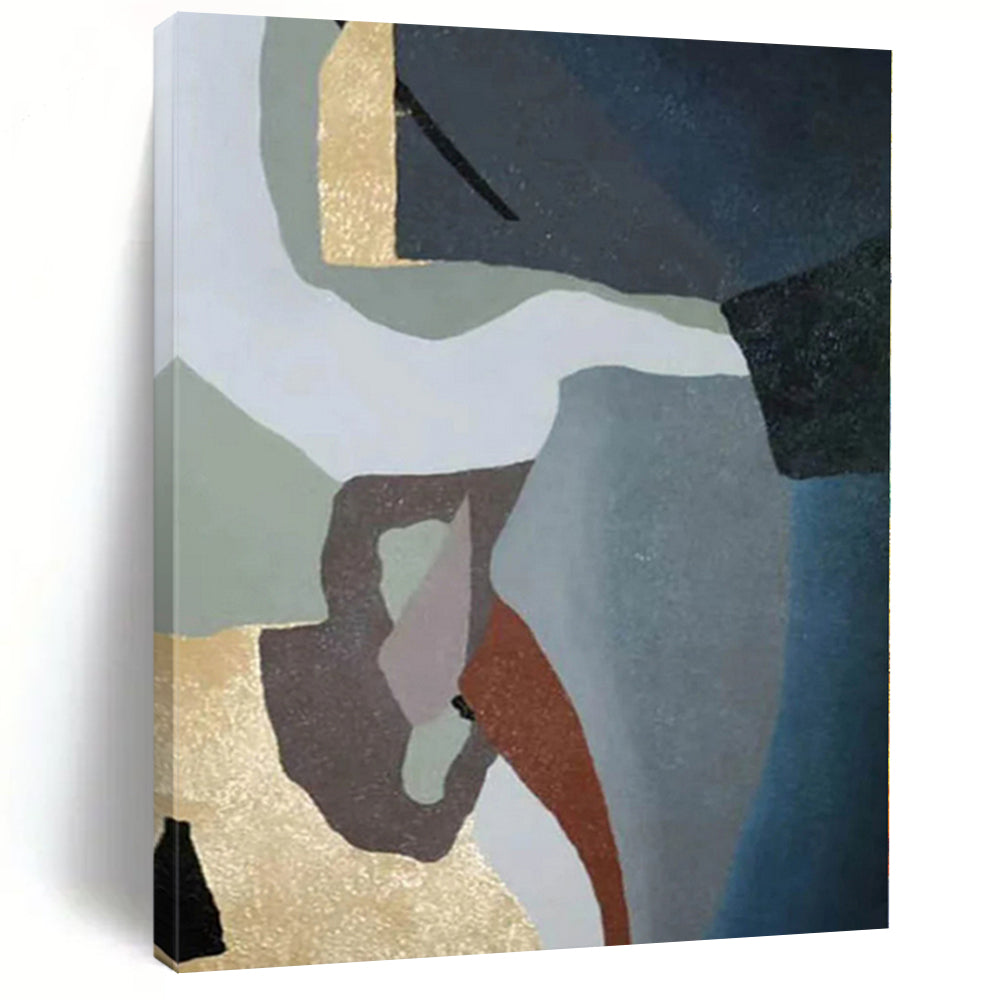 Mammoth Made-to-Order Abstract Canvas for Kitchen Breakfast Nook