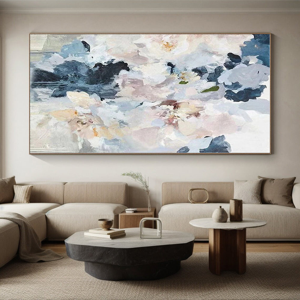 Large-Scale Oversized Hand-Painted Abstract Art for Walk-in Closet Display Wall LargeART0585