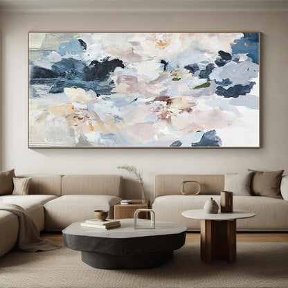 Large-Scale Oversized Hand-Painted Abstract Art for Walk-in Closet Display Wall LargeART0585