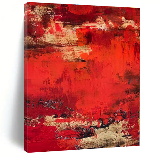 Mammoth Custom Abstract Art for Guest Room Fireplace Mantel Wall