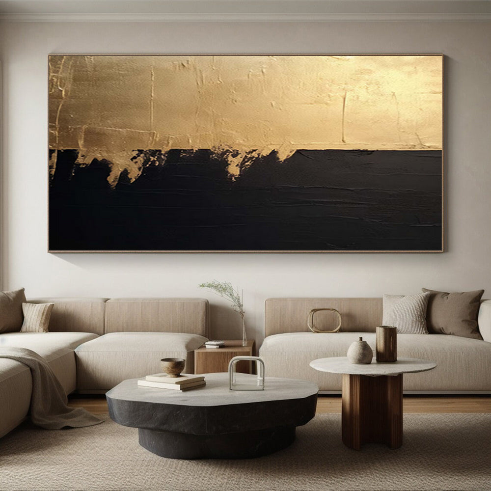 Immense Abstract Canvas for Pet Grooming Station Interiors - Commissioned Mixed Media on Canvas