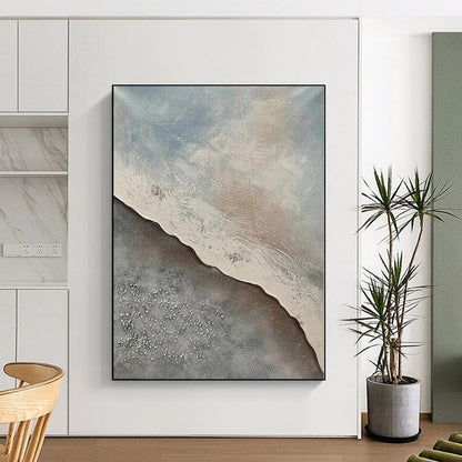 Immense Made-to-Order Abstract Painting for Home Music Room Instrument Display Areas