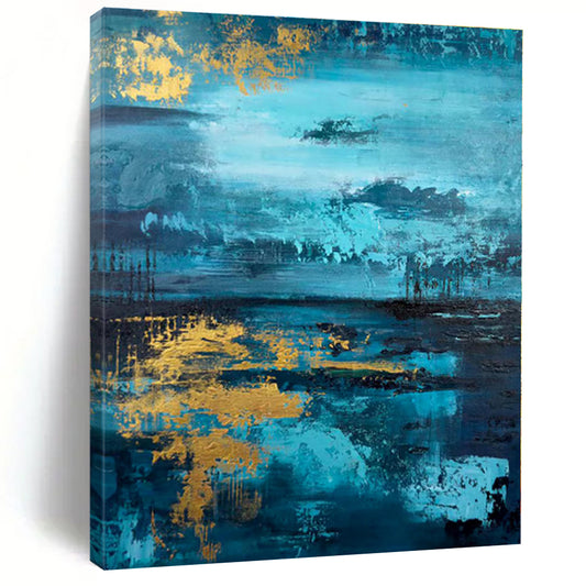 Oversized Custom Abstract Art for Garage Workbench Wall