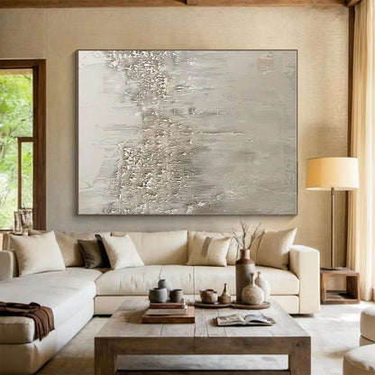 Huge Contemporary Abstract Canvas for Yacht Interior Luxury Design