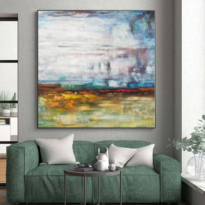 Staggering Made-to-Order Abstract Painting for Home Music Studio Wall
