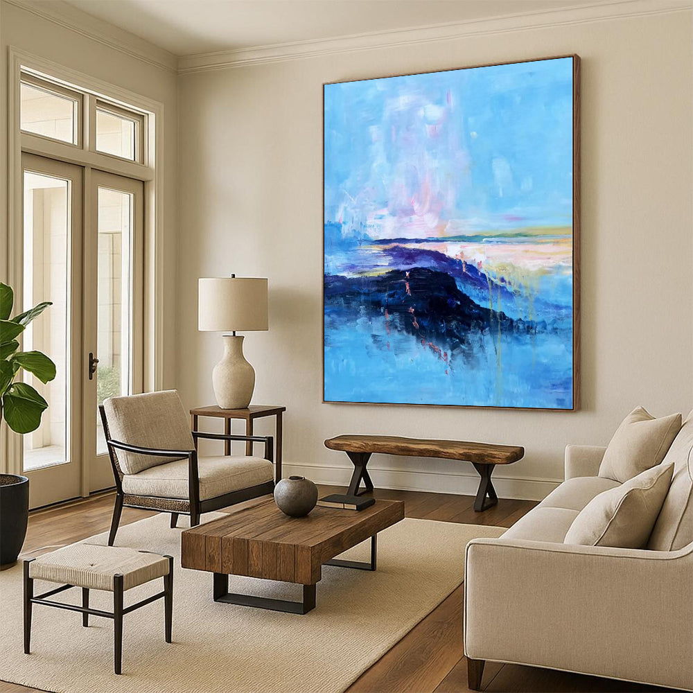 Large Custom Abstract Art for Garage Tool Wall and Workbench Areas