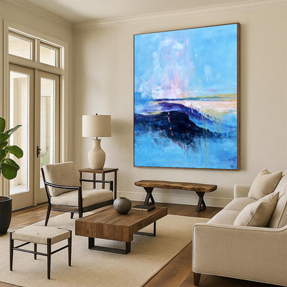 Large Custom Abstract Art for Garage Tool Wall and Workbench Areas