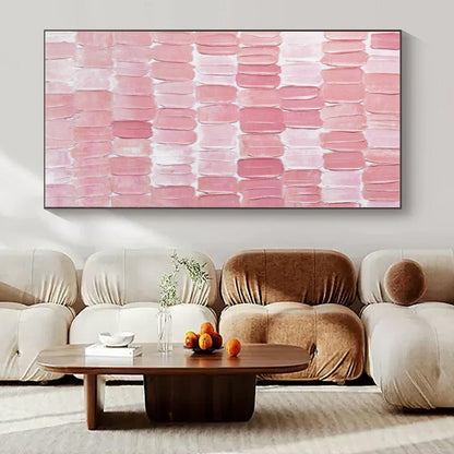 Monumental Abstract Painting for Indoor Atrium Spaces - Commissioned Resin on Linen