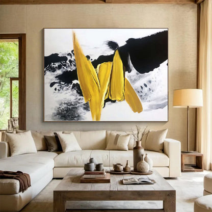 Giant Made-to-Order Abstract Painting for Living Room Archways