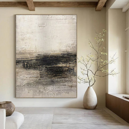 Giant Hand-Painted Contemporary Abstract Wine Tasting Art for Vineyard Cellar Tasting Rooms