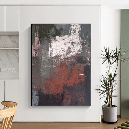 Colossal Custom-Made Abstract Wall Art for Home Craft Room Storage Wall