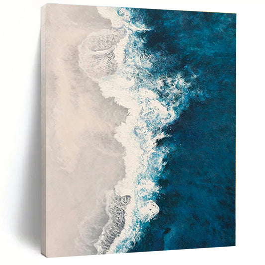 Extra-Large Made-to-Order Abstract Painting for Home Music Studio Wall