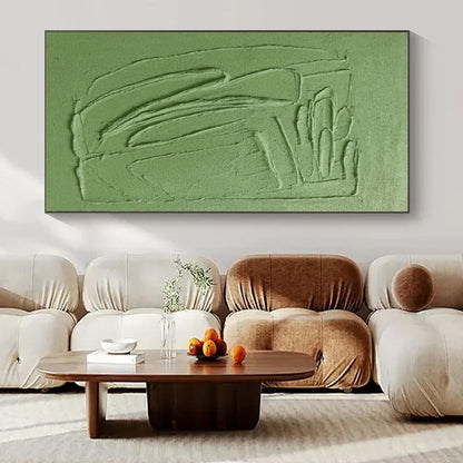 Oversized Abstract Wall Art for Home Library Ladders - Commissioned Acrylic on Linen
