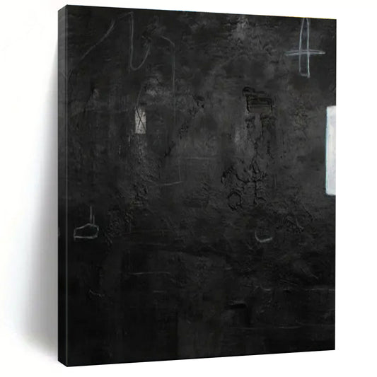 Oversized Custom Hand-Painted Abstract Art for Dining Room & Hallway