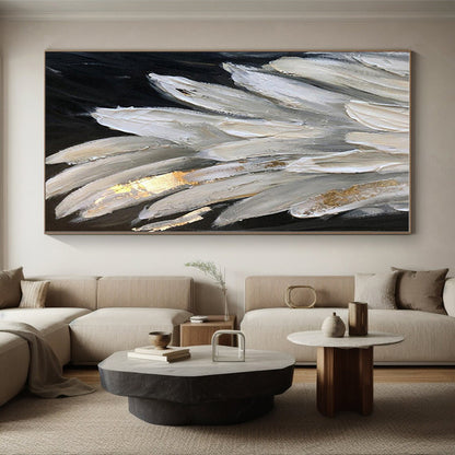 Mammoth Made-to-Order Abstract Canvas for Kitchen Island Feature Wall