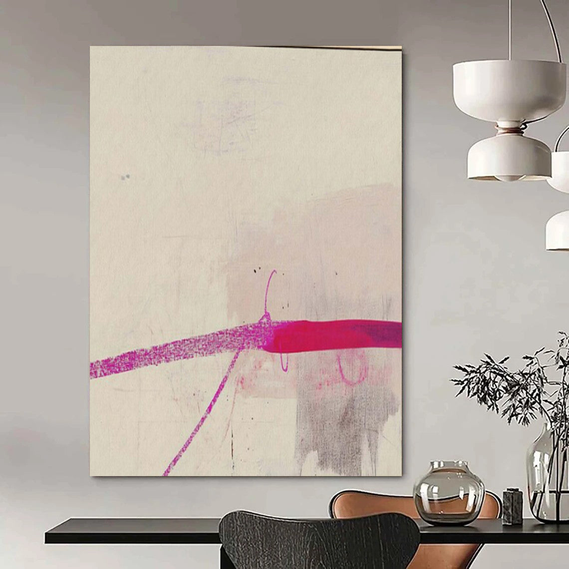 Super-Sized Hand-Painted Modern Abstract Wall Decor for Family Home Game Rooms