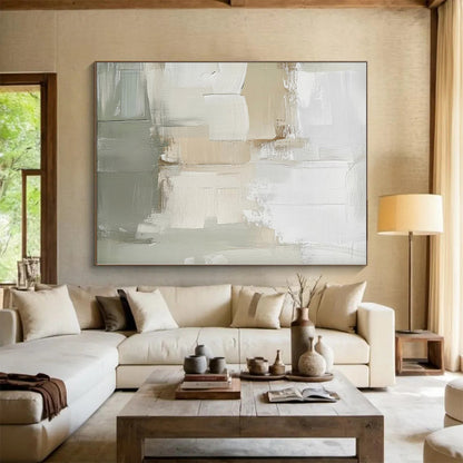 Colossal Custom Abstract Canvas for Pet Playpen Interior Wall