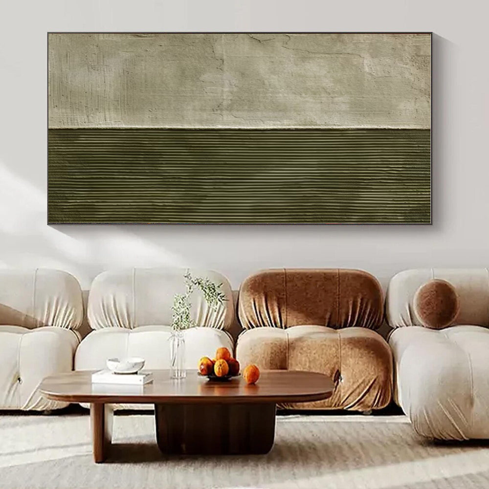 Custom Hand-Painted Abstract Art for Dining Room & Entryway
