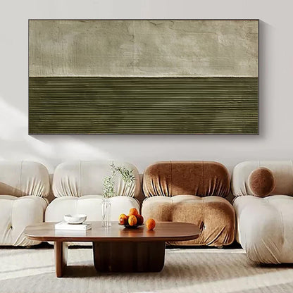 Custom Hand-Painted Abstract Art for Dining Room & Entryway