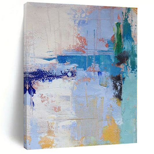 Custom Hand-Painted Abstract Painting for Office & Living Room