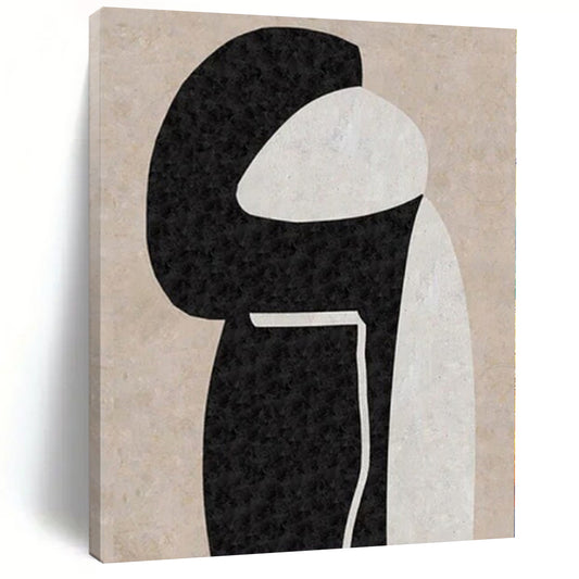 Huge Hand-Painted Contemporary Abstract Painting for Living Room Above Entryways