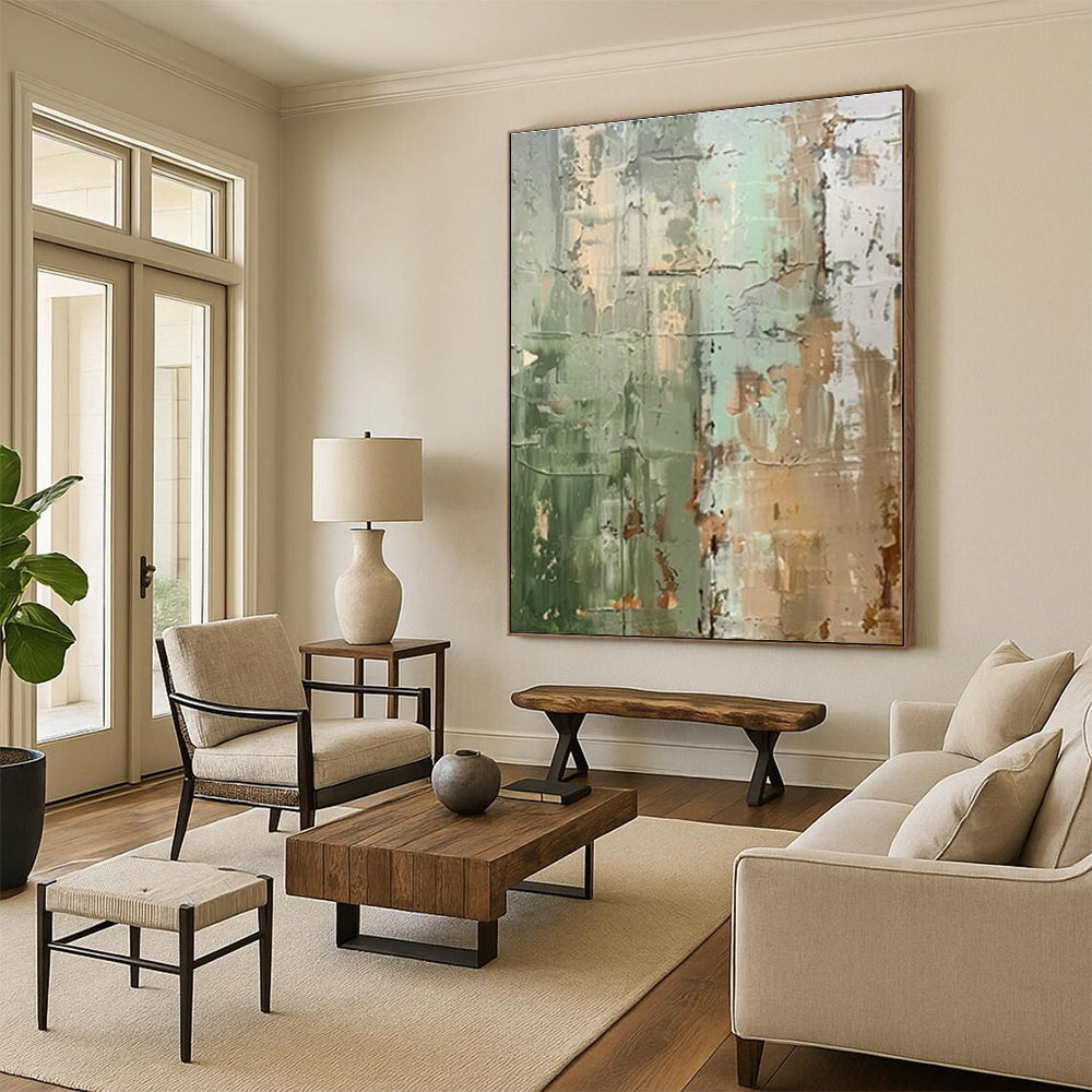 Monumental Contemporary Abstract Wall Decor for Wedding Reception Halls