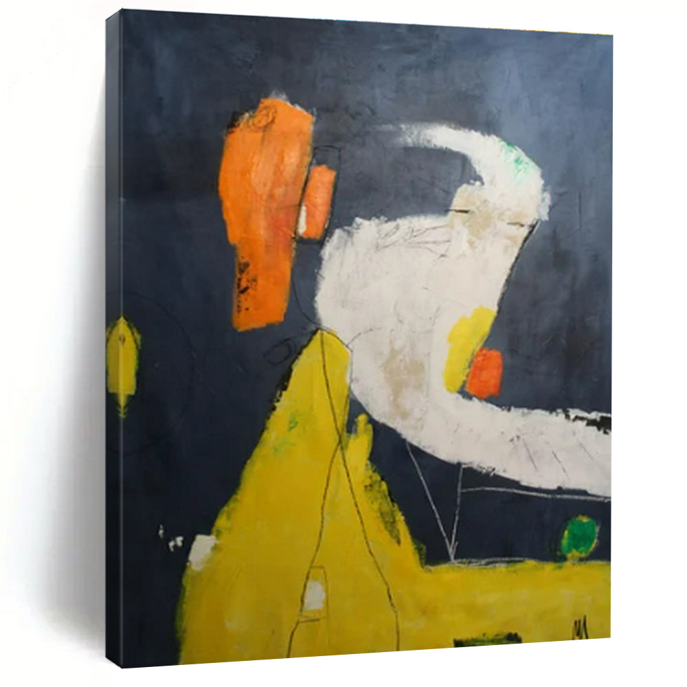 Hand-Painted Personalized Abstract Art for Bar & Hotel Lobby