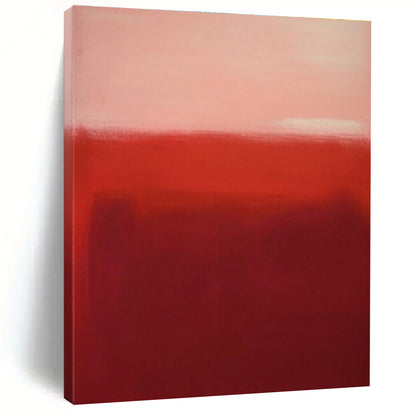 Giant Contemporary Abstract Painting for Contemporary Home Theater Popcorn Bar Wall