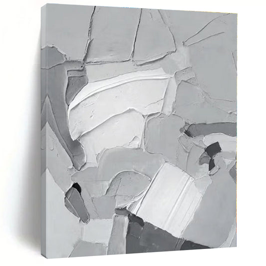 Oversized Handcrafted Abstract Art for Home Gym Mirror Wall