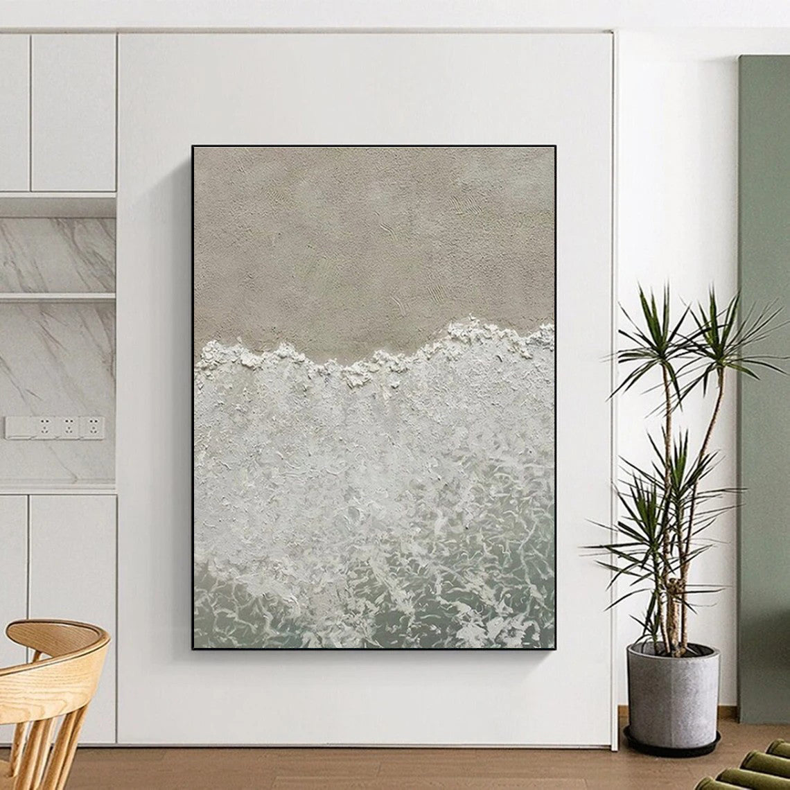 Super-Sized Abstract Canvas for Pet Room Adorable Decor LargeART0678