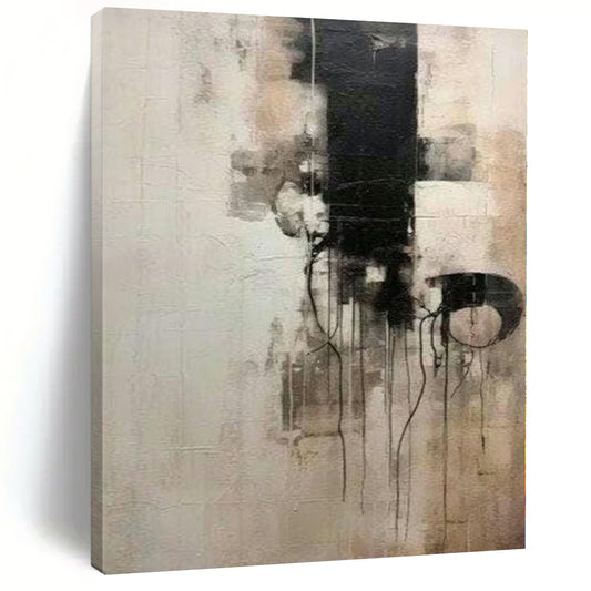 Immense Made-to-Order Abstract Canvas for Kitchen Breakfast Nooks