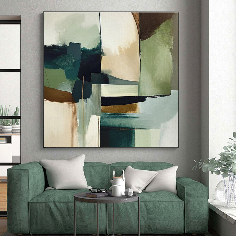 Colossal Modern Abstract Wall Art for Entryway First Impression in Contemporary Homes