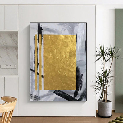 Monumental Custom Abstract Art for Guest Room Fireplace Mantel Feature Walls