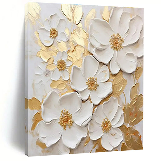Enormous Hand-Crafted Abstract Canvas for Photography Studios LargeART0658