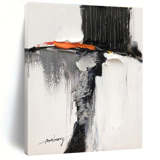 Oversized Modern Abstract Wall Art for Kitchen Island Focal Point