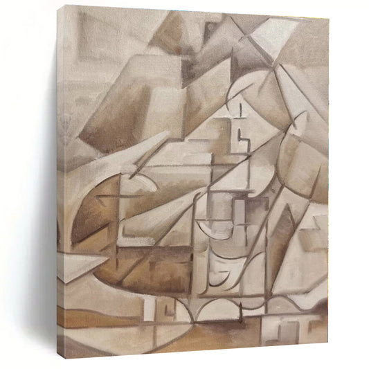 Super-Sized Custom Abstract Painting for Sunroom Skylight Ceiling Panels