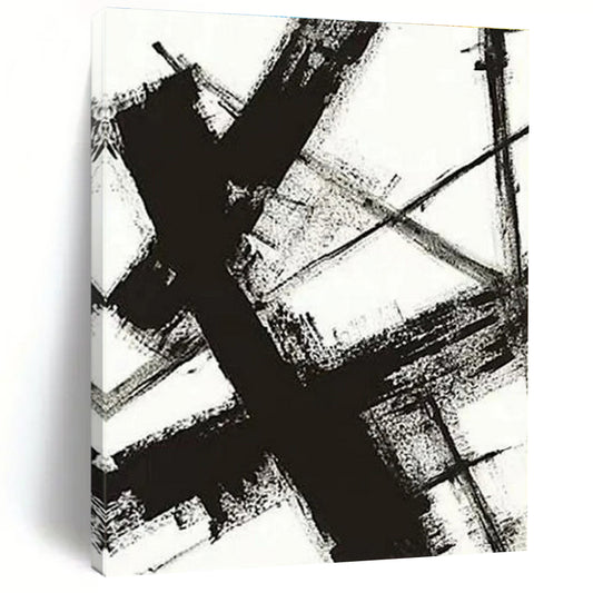 Extra-Huge Custom Abstract Canvas for Garage Tool Organizer Wall