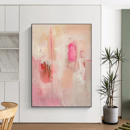 Staggering Custom Abstract Painting for Home Bar and Lounge Feature Wall