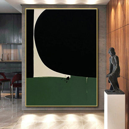 Vast Made-to-Order Hand-Painted Abstract Canvas for Co-Working Spaces LargeART0651