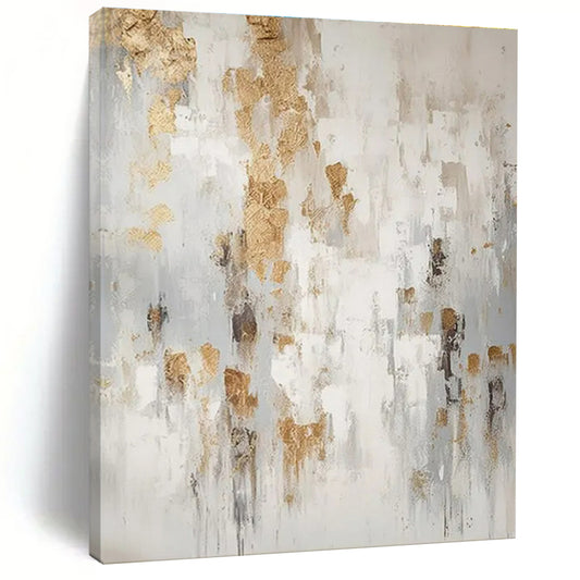 Oversized Contemporary Abstract Canvas for Event DJ Booth Backdrops