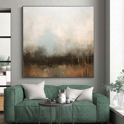 Staggering Made-to-Order Abstract Painting for Home Wine Cellar Tasting Area Wall