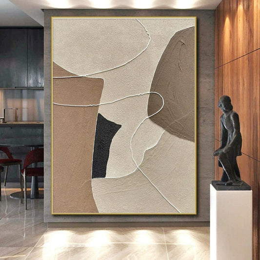 Staggering Made-to-Order Hand-Painted Abstract Painting for Wedding Venues LargeART0661