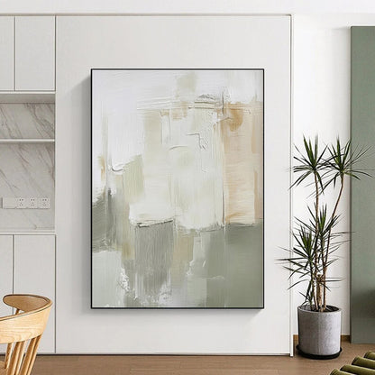 Super-Sized Made-to-Order Abstract Wall Art for Reading Nook Window Seat Wall