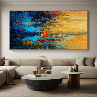 Giant Abstract Viking Art - Made to Order Acrylic for Nordic-Themed Restaurants